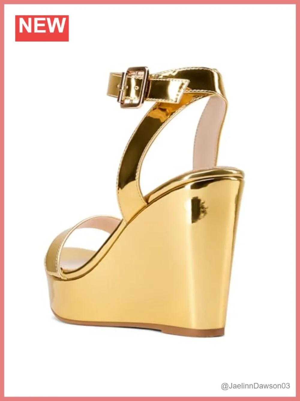 Women Platform Wedge Heeled Sandals Open Toe Ankle Strap Party Dress Shoes